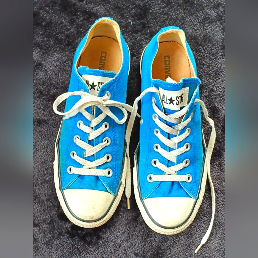 Blue Converse